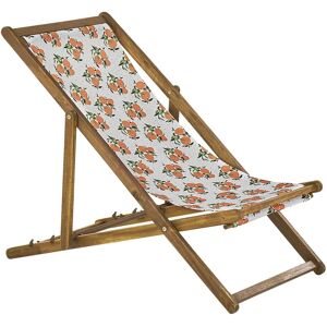Beliani Sun Lounger Light Brown ANZIO - Sun Lounger Beliani Sun Lounger Light Brown ANZIO - Sun Lounger