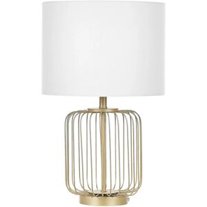Beliani Gold Table Lamp - Stylish Bedroom & Living Room Light Beliani Gold Table Lamp - Stylish Bedroom & Living Room Light