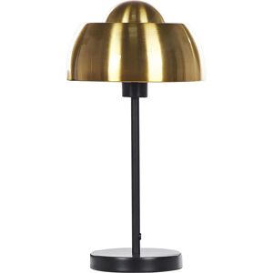 Beliani Gold Black Metal Table Lamp SENETTE - Modern Decor Light Beliani Gold Black Metal Table Lamp SENETTE - Modern Decor Light