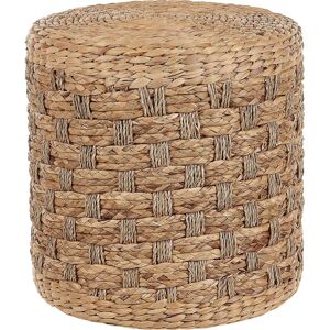 Beliani Water Hyacinth Seagrass Pouf - Pouf - Water Hyacinth, Seagrass, 40cm Beliani Water Hyacinth Seagrass Pouf - Pouf - Water Hyacinth, Seagrass, 40cm