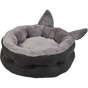 Beliani Pet Bed - Grey Faux Fur - Small Animal Bed Beliani Pet Bed - Grey Faux Fur - Small Animal Bed