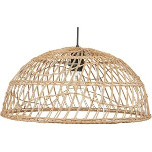 Beliani Rattan Pendant Lamp Natural RAVINE - Pendant Light Beliani Rattan Pendant Lamp Natural RAVINE - Pendant Light