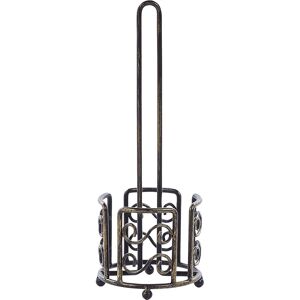 Beliani MANDI Toilet Paper Holder - Vintage Retro Design Beliani MANDI Toilet Paper Holder - Vintage Retro Design