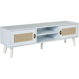 Beliani Beliani PARTON Off-White Vintage TV Stand - TV Stand Beliani Beliani PARTON Off-White Vintage TV Stand - TV Stand