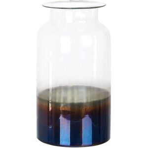 Beliani Flower Vase Handmade Glass 27 cm Multicolour - Flower Vase Beliani Flower Vase Handmade Glass 27 cm Multicolour - Flower Vase