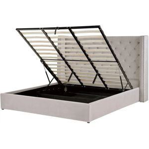 Beliani Bed with Storage LUBBON 180 x 200 cm - Bed with Storage Beliani Bed with Storage LUBBON 180 x 200 cm - Bed with Storage