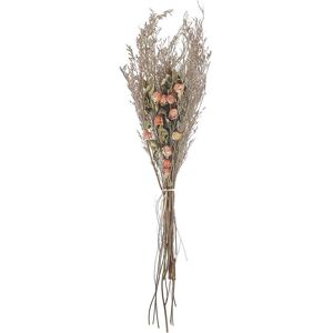 Beliani Dried Flower Bouquet AZUEL - 65 cm Natural, Orange & Green, Wrapped in Paper - Dried Flowers Beliani Dried Flower Bouquet AZUEL - 65 cm Natural, Orange & Green, Wrapped in Paper - Dried Flowers
