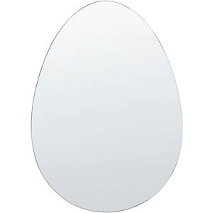 Beliani Wall Mirror MONTRESOR 70x50cm Silver - Wall Mirror Beliani Wall Mirror MONTRESOR 70x50cm Silver - Wall Mirror