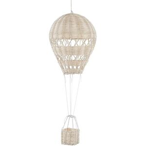 Beliani Handmade Rattan Hot Air Balloon Decor Natural - Kids Room - 23x60x23 Beliani Handmade Rattan Hot Air Balloon Decor Natural - Kids Room - 23x60x23