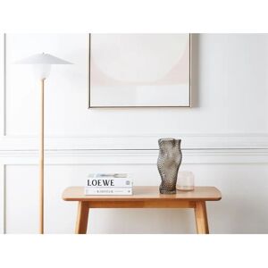 Beliani DYTIKO Grey Glass Flower Vase 31 cm - Flower Vase Beliani DYTIKO Grey Glass Flower Vase 31 cm - Flower Vase