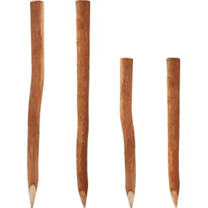 AQUAGART - Durable Hazelnut Fence Posts - Versatile Garden Support AQUAGART - Durable Hazelnut Fence Posts - Versatile Garden Support