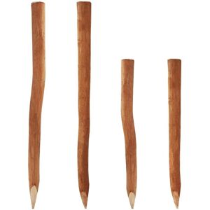 AQUAGART - Pali di Nocciola Resistenti per Recinzioni 1,5m 6-9cm Ø AQUAGART - Pali di Nocciola Resistenti per Recinzioni 1,5m 6-9cm Ø