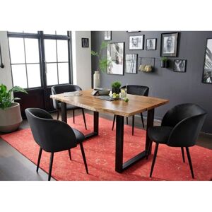 PAROLI Essgruppe - FSC Holz, Velour, 90x78x90 cm PAROLI Essgruppe - FSC Holz, Velour, 90x78x90 cm