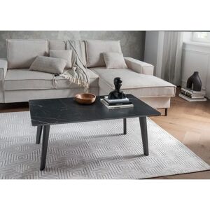 PAROLI Quadratischer Couchtisch - Keramik, Metall - 110x60x42,5cm PAROLI Quadratischer Couchtisch - Keramik, Metall - 110x60x42,5cm