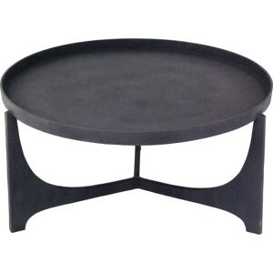 PAROLI Runder Aluminium Couchtisch - Couchtisch PAROLI Runder Aluminium Couchtisch - Couchtisch