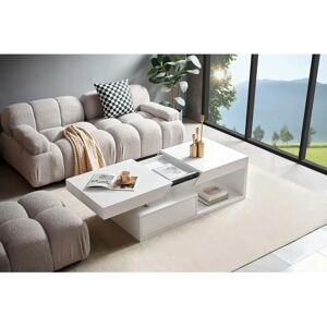 PAROLI Weiß Couchtisch - Tische PAROLI Weiß Couchtisch - Tische