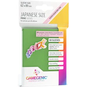 Protection pour cartes taille japonaise verte - 62x89mm - Sans PVC - 60 pièces - Publicité Protection pour cartes taille japonaise verte - 62x89mm - Sans PVC - 60 pièces - Publicité