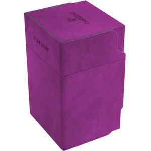 Gamegenic Watchtower Deck Box Extra Large - Pudełko na karty, Szuflada na akcesoria, Uchwyt na karty - Fioletowy Gamegenic Watchtower Deck Box Extra Large - Pudełko na karty, Szuflada na akcesoria, Uchwyt na karty - Fioletowy