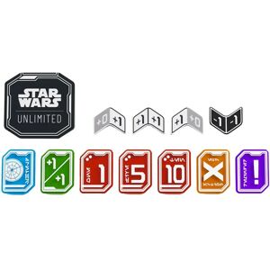 Star Wars: Unlimited Acrylic Tokens - Premium Set Star Wars: Unlimited Acrylic Tokens - Premium Set