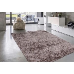 Calo-Deluxe Masada 900 Teppich - 240x330cm, Taupe, Hochflor, Modern Calo-Deluxe Masada 900 Teppich - 240x330cm, Taupe, Hochflor, Modern