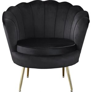 SALESFEVER Clam Samtvelours Muschelsessel - Lounge Chair SALESFEVER Clam Samtvelours Muschelsessel - Lounge Chair