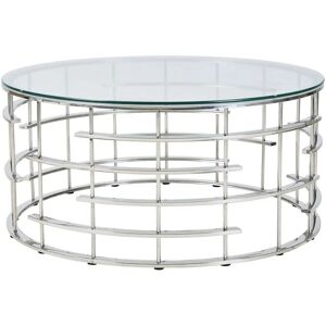 SALESFEVER Rundes Couchtisch aus Edelstahl - Couchtisch SALESFEVER Rundes Couchtisch aus Edelstahl - Couchtisch