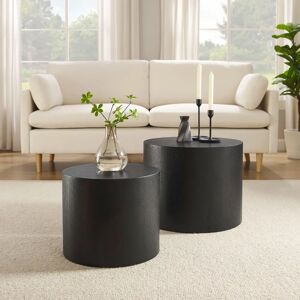 SALESFEVER Rund Beechfurnier MDF Couchtisch - Tische SALESFEVER Rund Beechfurnier MDF Couchtisch - Tische