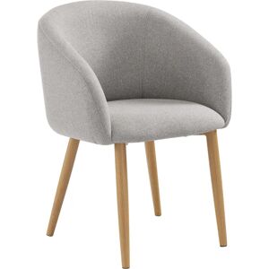 SALESFEVER Armlehnstuhl Taupe - Armchair SALESFEVER Armlehnstuhl Taupe - Armchair