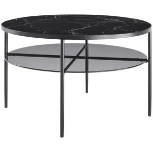 SALESFEVER Schwarzer Rundcouchtisch - Tische SALESFEVER Schwarzer Rundcouchtisch - Tische