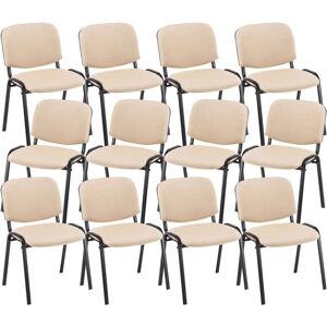 Chaises de Visiteur Empilables CLP Ken - Chaises d'Attente - Publicité Chaises de Visiteur Empilables CLP Ken - Chaises d'Attente - Publicité