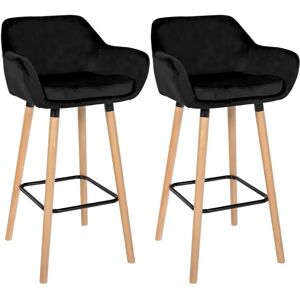 CLP Tabourets de Velours - Lot de 2 CLP Tabourets de Velours - Lot de 2