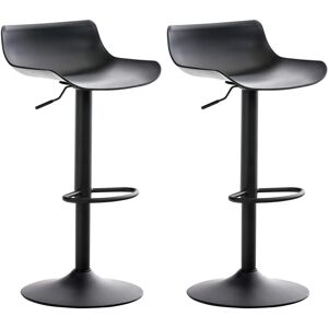 Homestoreking Aveiro Tabouret de Bar Noir Réglable Pivotant Homestoreking Aveiro Tabouret de Bar Noir Réglable Pivotant