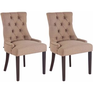Homestoreking Aberdeen Taupe Set de 2 Chaises de Salle à Manger - Élégant & Confortable Homestoreking Aberdeen Taupe Set de 2 Chaises de Salle à Manger - Élégant & Confortable