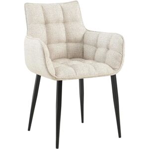 Silla de comedor Tirana Marfil Tapizada - Silla de comedor Silla de comedor Tirana Marfil Tapizada - Silla de comedor
