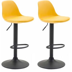 CLP Kiel Siège de Bar Jaune Ajustable - Siège de Bar CLP Kiel Siège de Bar Jaune Ajustable - Siège de Bar