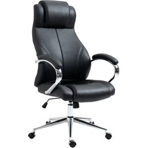 Chaise de Bureau Salford - Ergonomique, Cuir, Réglable en Hauteur - Publicité Chaise de Bureau Salford - Ergonomique, Cuir, Réglable en Hauteur - Publicité
