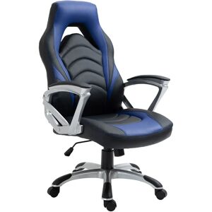 Chaise de Bureau Foxton - Réglable, Moderne, Noir/Bleu - Publicité Chaise de Bureau Foxton - Réglable, Moderne, Noir/Bleu - Publicité