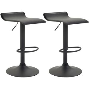 Ensemble de 2 Tabourets de Bar Dyn V2 - Réglable, Pivotant, Moderne Ensemble de 2 Tabourets de Bar Dyn V2 - Réglable, Pivotant, Moderne