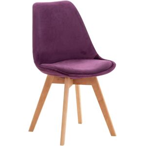 Pricenet Linare's Chaise en Velours Violette - Chaise de Salle à Manger - Publicité Pricenet Linare's Chaise en Velours Violette - Chaise de Salle à Manger - Publicité