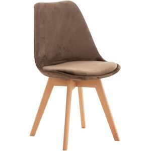Pricenet Linares Chaise en Velours - Chaise de salle à manger Pricenet Linares Chaise en Velours - Chaise de salle à manger