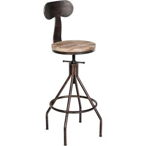 CLP Hanam Bronze Tabouret de Bar Industriel Réglable CLP Hanam Bronze Tabouret de Bar Industriel Réglable