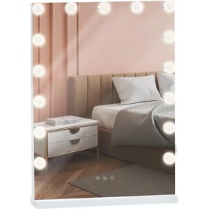 Pricenet Miroir de Maquillage Murrieta Blanc - Miroir de Maquillage Pricenet Miroir de Maquillage Murrieta Blanc - Miroir de Maquillage