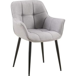 CLP Silla de comedor Roseville gris - Silla de comedor CLP Silla de comedor Roseville gris - Silla de comedor