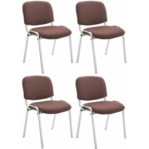 CLP - Set di 4 Sedie Conferenza Ken Chrome CLP - Set di 4 Sedie Conferenza Ken Chrome