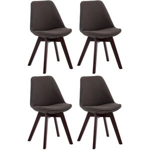CLP - Sedie Borneo V2 per sala da pranzo - Grigio/Beige - Stile Scandinavo Moderno CLP - Sedie Borneo V2 per sala da pranzo - Grigio/Beige - Stile Scandinavo Moderno