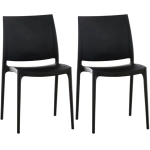 CLP Chaises de Jardin Maya Empilables - Mobilier de Jardin - Publicité CLP Chaises de Jardin Maya Empilables - Mobilier de Jardin - Publicité