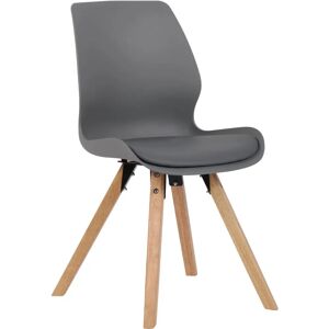 Chaise Luna Grise de Pricenet - Confortable, Moderne, Stable - Chaise - Publicité Chaise Luna Grise de Pricenet - Confortable, Moderne, Stable - Chaise - Publicité