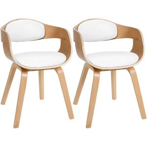 Ensemble de 2 Chaises Kingston - Mobilier Moderne en Bois Ensemble de 2 Chaises Kingston - Mobilier Moderne en Bois