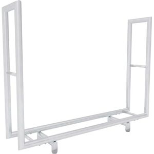 Pricenet Estante de Leña en Acero Inoxidable - Moderno y Resistente Pricenet Estante de Leña en Acero Inoxidable - Moderno y Resistente