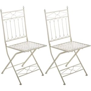 Ensemble de Chaises de Jardin en Bois CLP - Décor en Fer Vintage - Intérieur/Extérieur - Publicité Ensemble de Chaises de Jardin en Bois CLP - Décor en Fer Vintage - Intérieur/Extérieur - Publicité